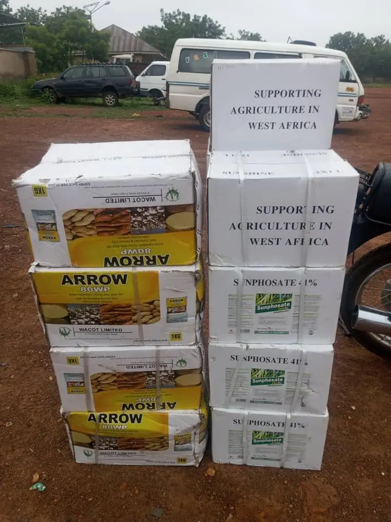 Crop protection inputs packed for smallholder farmers